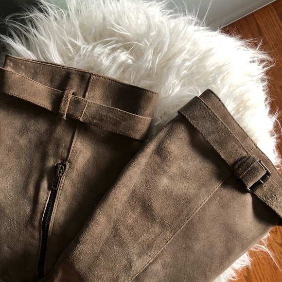 Vero Cuoio Light Tan/Greyish Suede Boots. - Picture 11 of 13